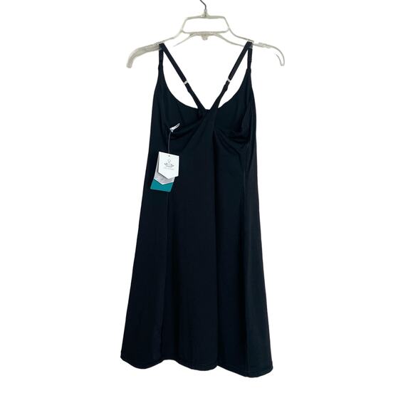 HEATHYOGA Tennis Dress Black - Size M - Picture 2 of 7